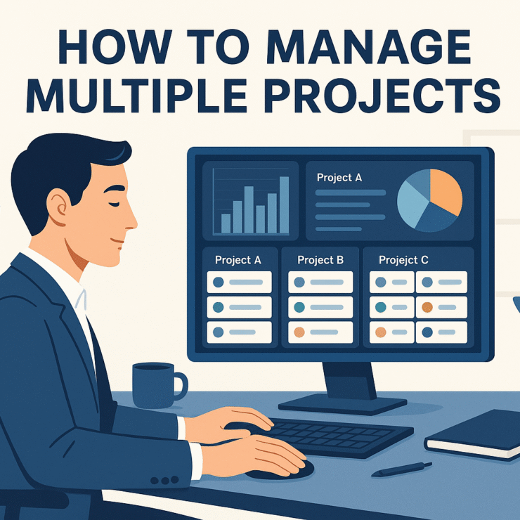 How to Manage Multiple Projects Without Losing Focus: A 2025 Guide