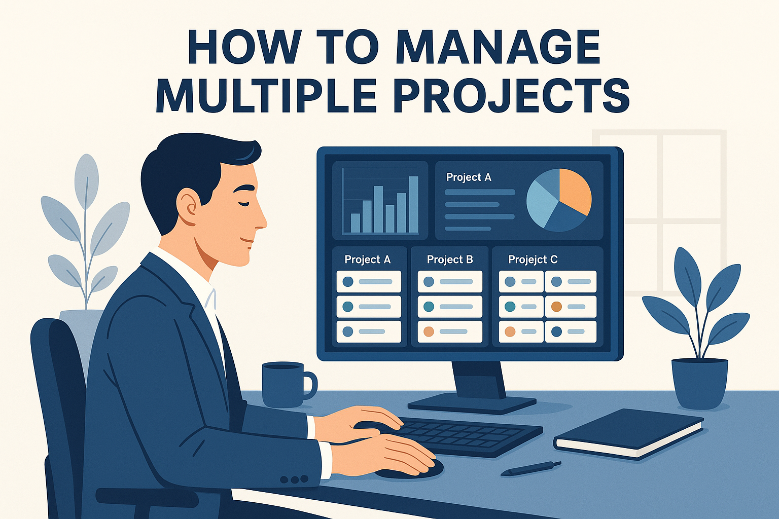 How to Manage Multiple Projects Without Losing Focus: A 2025 Guide