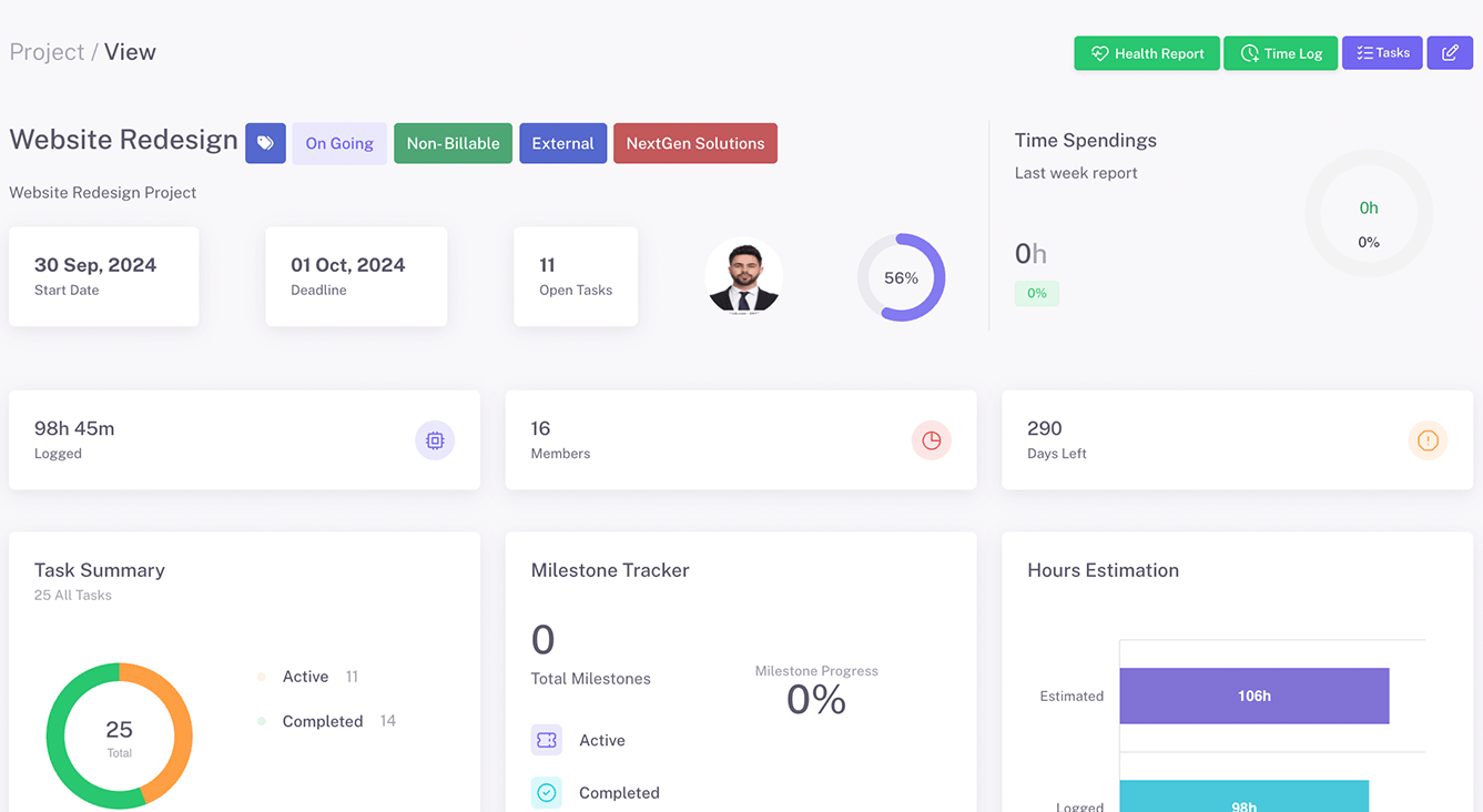 Reporting Time Clarity