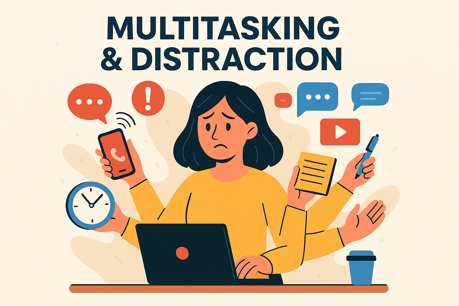 Multitasking and Distraction Statistics