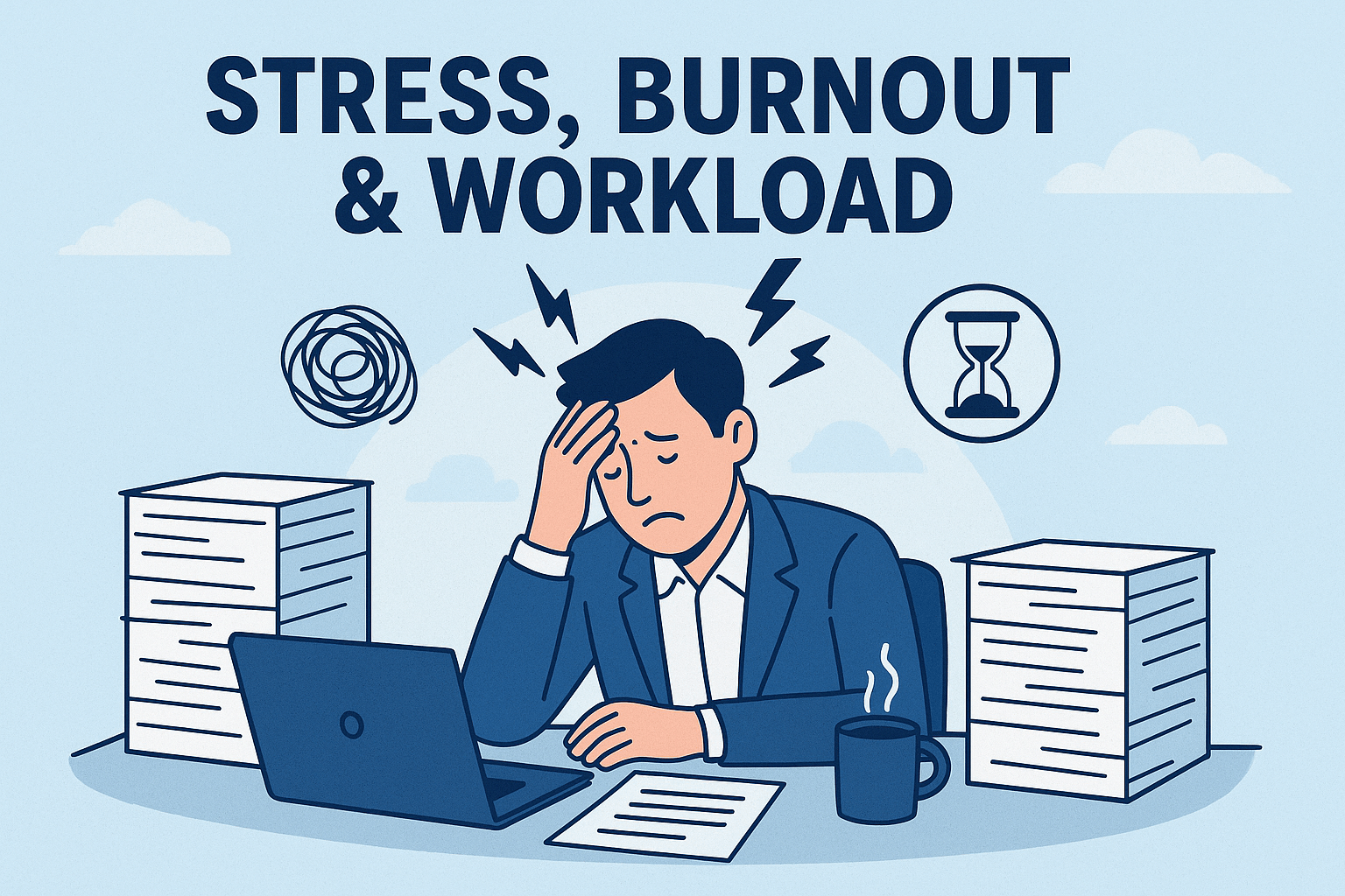 Stress, Burnout & Workload Statistics