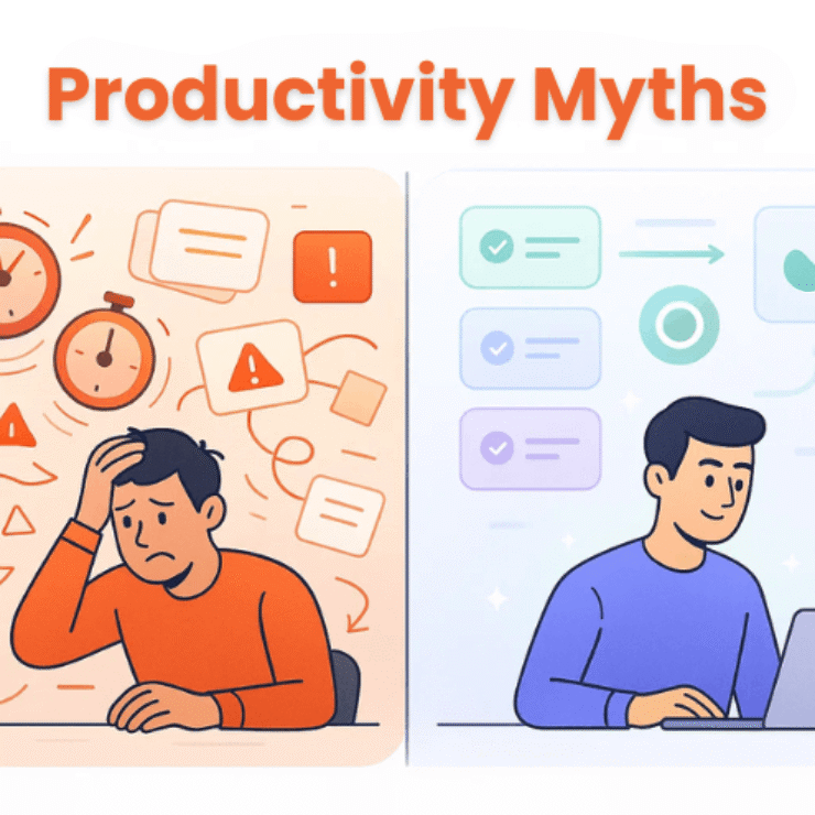 The Top 9 Productivity Myths That Just Aren’t True (And What Actually Works)
