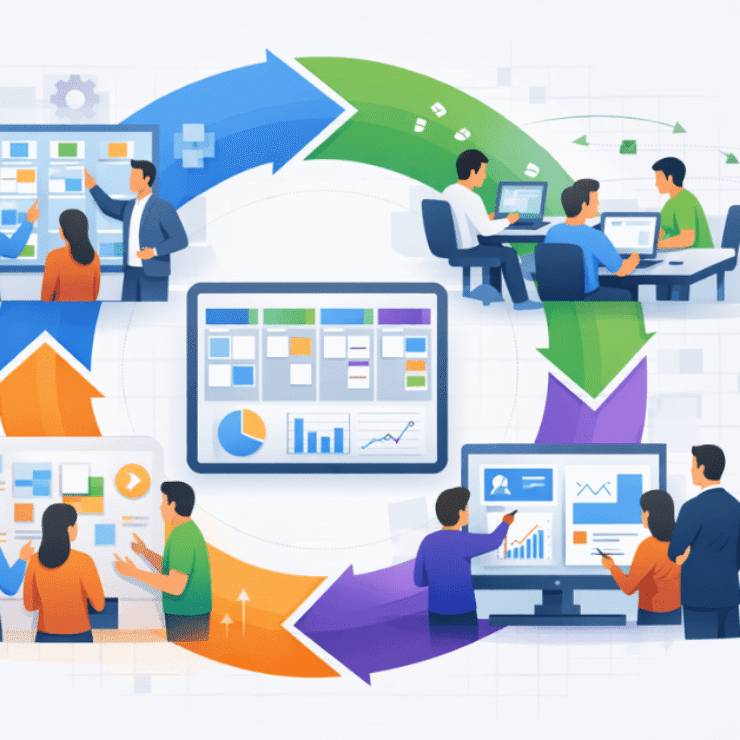 Scrum Ceremonies Explained: Planning, Daily Standup, Review & Retrospective
